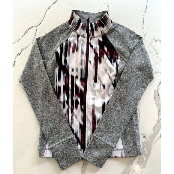 Zella Girl NEW Zip-Front Active Jacket in Gray Size 8/10 - Picture 1 of 3